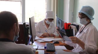 На приеме у врача-фтизиатра