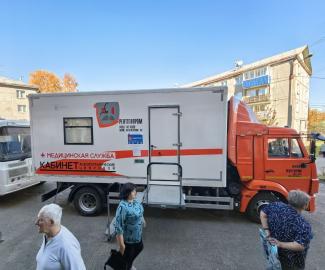 Передвижной флюорограф